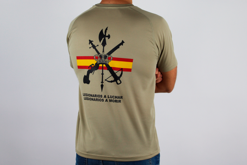 Camiseta legión española arena