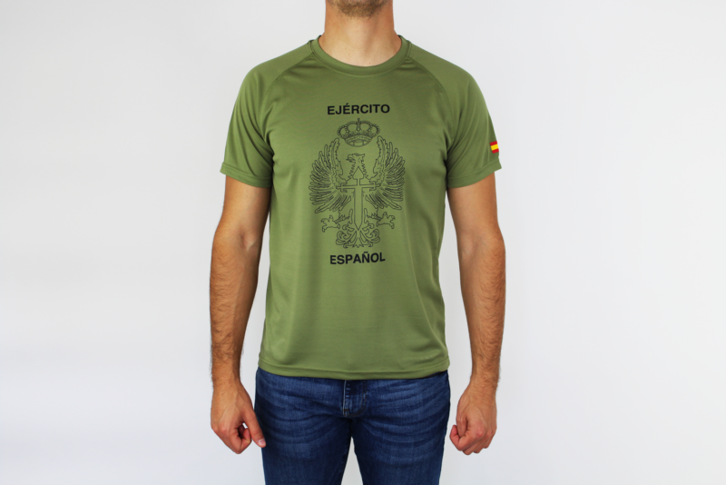camiseta ejercito español verde
