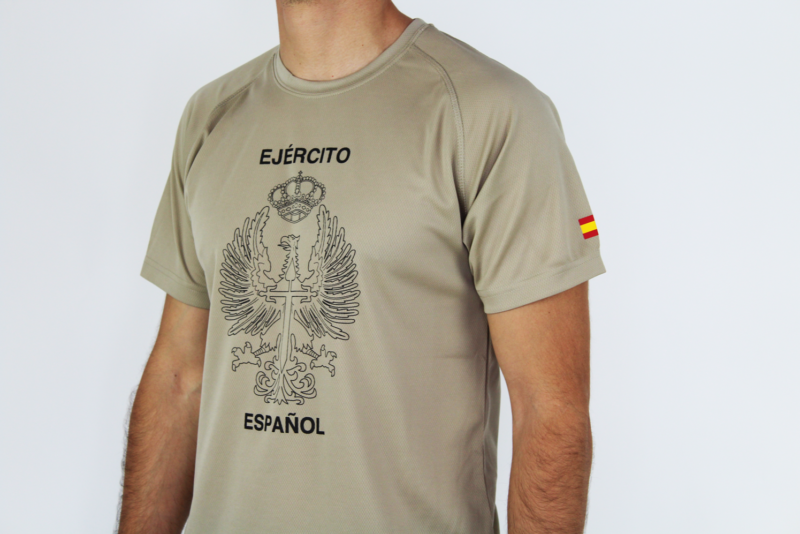 camiseta técnica ejercito español