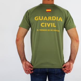 Camiseta técnica Guardia Civil verde