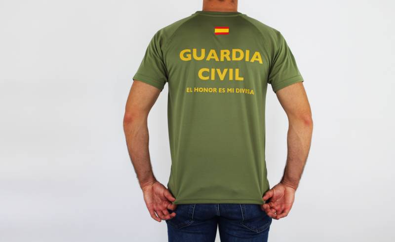 camiseta guardia civil