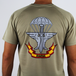 Camiseta Escuadrón Zapadores Paracaidistas (EZAPAC) Árido