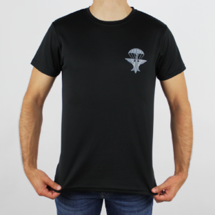 Camiseta Escuadrón Zapadores Paracaidistas (EZAPAC) Negra